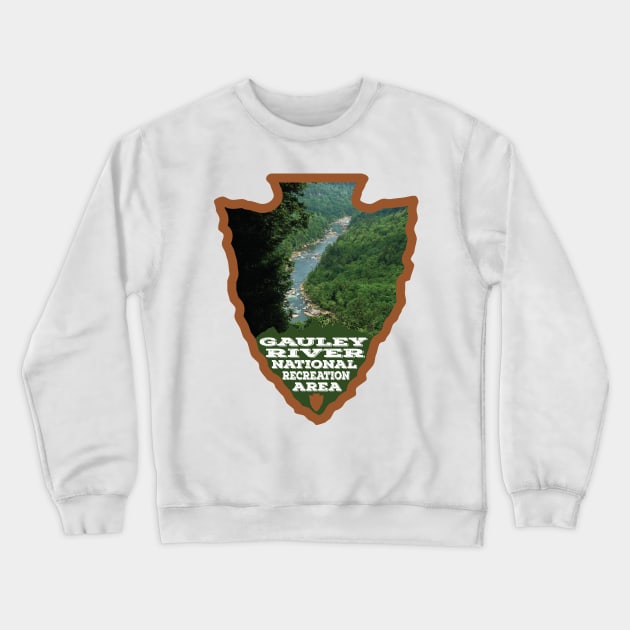 Gauley River National Recreation Area photo arrowhead Crewneck Sweatshirt by nylebuss